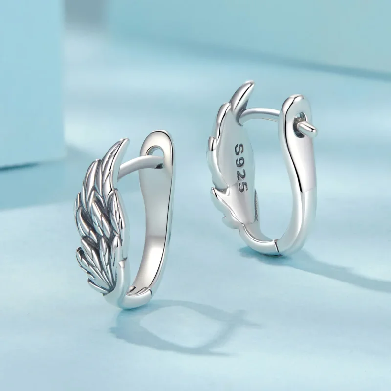 (zdjęcie do) Pandora Style 925 Srebro Próby 925 z Pozłacaniem na Biało Kolczyki typu Climber - Wyświetl 7