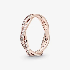 (zdjęcie do) Pierścionek PANDORA Rose, cyrkonia sześcienna