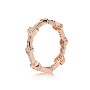 Pierścionek Intrygujące Serca Pandora Rose (zdjęcie do) Pierścionek Intrygujące Serca Pandora Rose