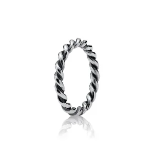 Twisted Stacking Ring - Pandora PL (zdjęcie do) Twisted Stacking Ring - Pandora PL