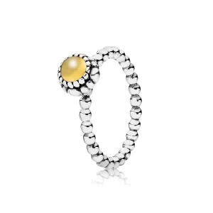 Listopada Birthstone Pierścień - Pandora PL (zdjęcie do) Listopada Birthstone Pierścień - Pandora PL