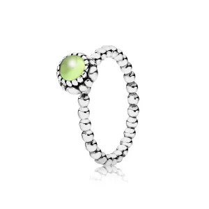 Sierpnia Birthstone Pierścień - Pandora PL (zdjęcie do) Sierpnia Birthstone Pierścień - Pandora PL