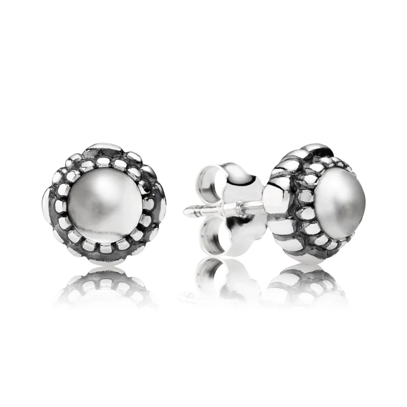 (zdjęcie do) April Birthstone Stud Earrings - Pandora PL