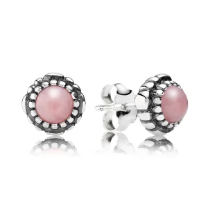 October Birthstone Stud Earrings - Pandora PL (zdjęcie do) October Birthstone Stud Earrings - Pandora PL