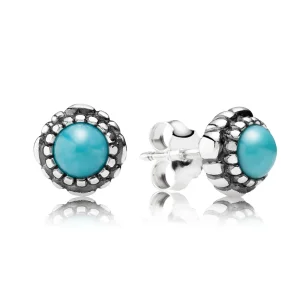 December Birthstone Stud Earrings - Pandora PL (zdjęcie do) December Birthstone Stud Earrings - Pandora PL