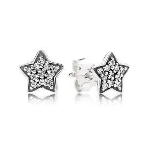 Pandora Pavé Star Stud Earrings - Pandora PL (zdjęcie do) Pandora Pavé Star Stud Earrings - Pandora PL