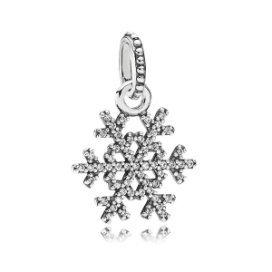 (zdjęcie do) PANDORA Wisior w Kształcie Płatka Śniegu - 390354cz