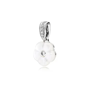 (zdjęcie do) PANDORA Luminous Floral Wisiorek - 390386 MOP