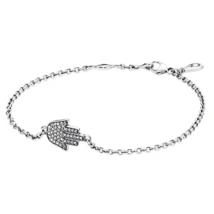 (zdjęcie do) PANDORA Symbol of Protection Bracelet, Clear CZ