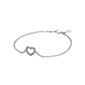 (zdjęcie do) PANDORA Symbol of Love Bransoletka - 590508cz