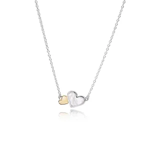(zdjęcie do) PANDORA Świecące Serca Wisiorek Naszyjnik - 590521mop-45