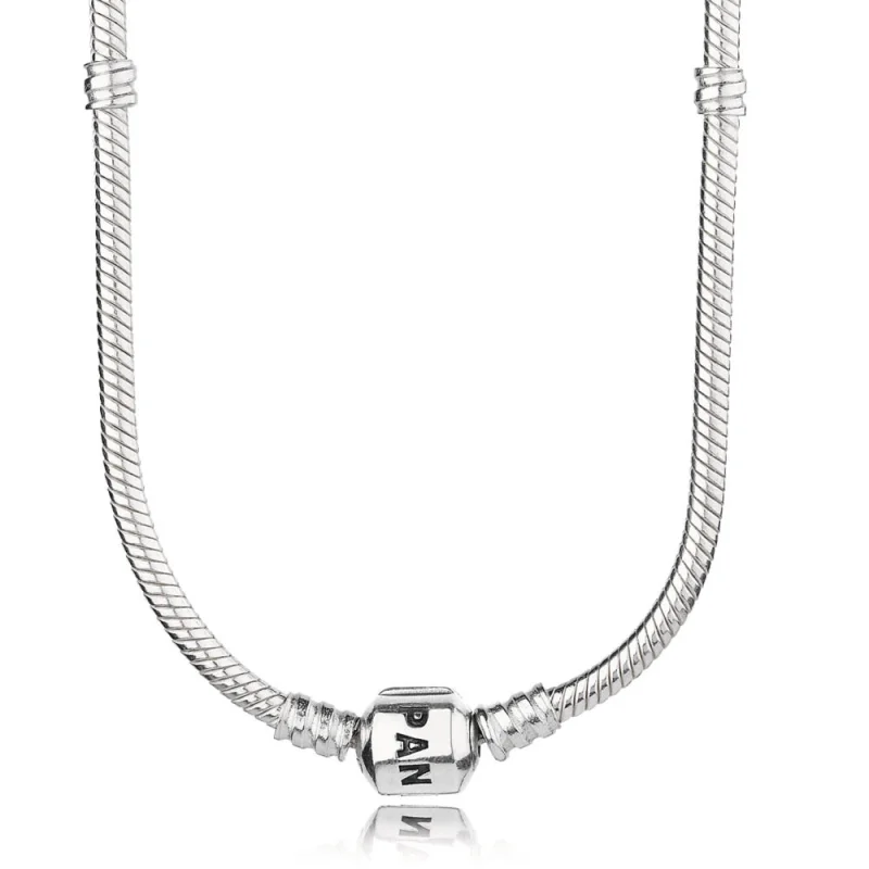 (zdjęcie do) PANDORA Sterling Silver Barrel Clasp