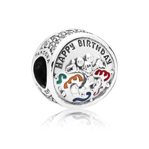 Disney, Charms Mickey Mouse Wszystkiego Najlepszego Pandora (zdjęcie do) Disney, Charms Mickey Mouse Wszystkiego Najlepszego Pandora