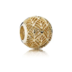 (zdjęcie do) Tropicana liść palmy, 14K złota - Pandora PL