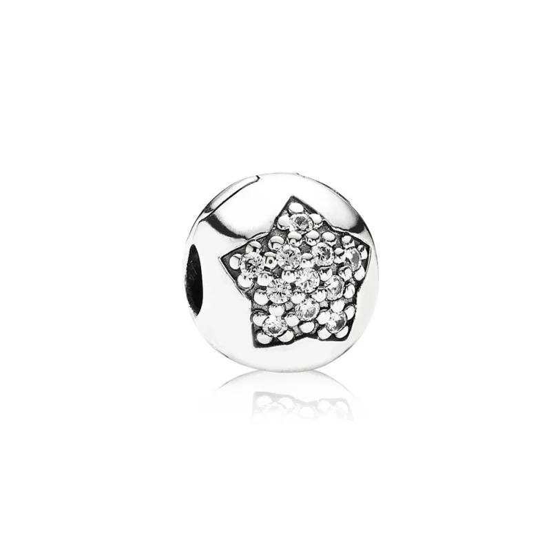 (zdjęcie do) PANDORA Klips z Pave Wielką Gwiazdą - 791056cz
