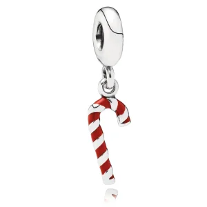 PANDORA Candy Cane Pendant Charm (zdjęcie do) PANDORA Candy Cane Pendant Charm