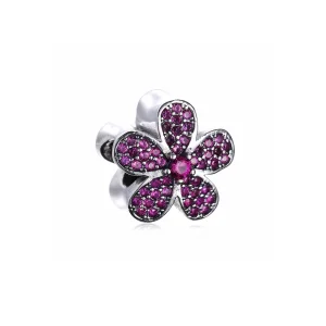 Charms Fioletowa Olśniewająca Daisy | PANDORA (zdjęcie do) Charms Fioletowa Olśniewająca Daisy | PANDORA