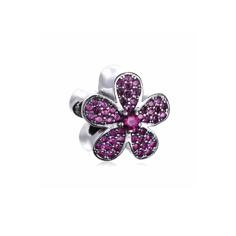 (zdjęcie do) Charms Fioletowa Olśniewająca Daisy | PANDORA