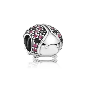Sparkling Ladybug, Fancy Red CZ & Black Crystal - Pandora PL (zdjęcie do) Sparkling Ladybug, Fancy Red CZ & Black Crystal - Pandora PL