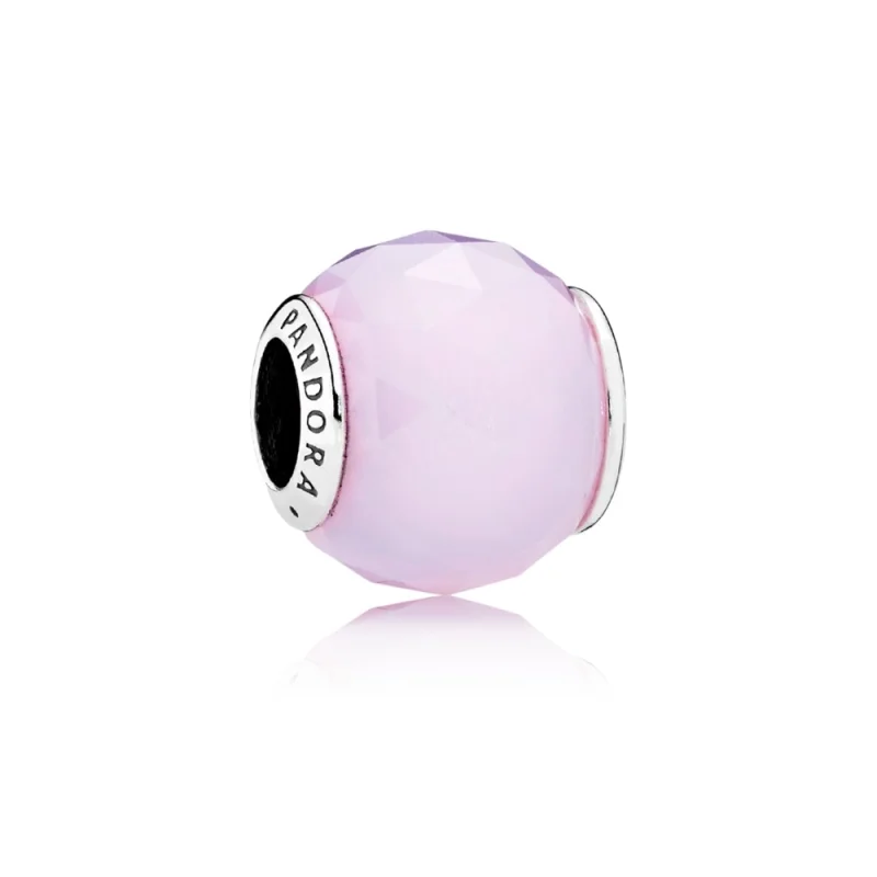 (zdjęcie do) Charms Opalizujące r&oacute;żowe fasetki petite | PANDORA