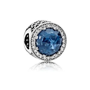 Charms PANDORA Ciemnoniebieskie serca (zdjęcie do) Charms PANDORA Ciemnoniebieskie serca