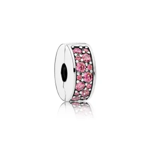 Klips Purpurowy szyk Pavé - Pandora PL (zdjęcie do) Klips Purpurowy szyk Pavé - Pandora PL