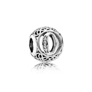PANDORA Wintage Litera O Charm - 791859cz (zdjęcie do) PANDORA Wintage Litera O Charm - 791859cz