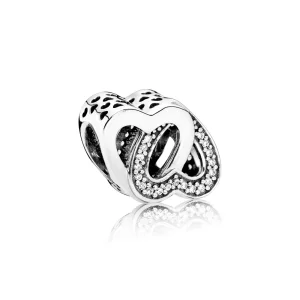 (zdjęcie do) PANDORA Splątana Miłość Srebrny Charm z Sercem - 791880cz