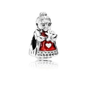 (zdjęcie do) PANDORA Pani Święty Mikołaj Charm - 792005en07