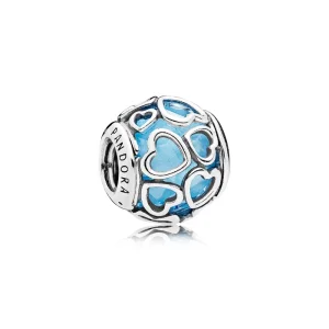 (zdjęcie do) Charms Błękitne miłosne serca | PANDORA
