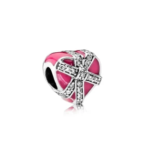 Charms Prezent od serca | PANDORA (zdjęcie do) Charms Prezent od serca | PANDORA