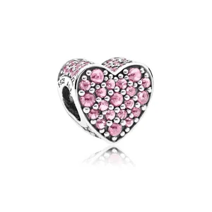 (zdjęcie do) Charms PANDORA Różowe bijące serce