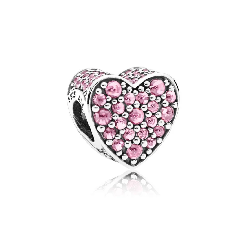 (zdjęcie do) Charms PANDORA Różowe bijące serce