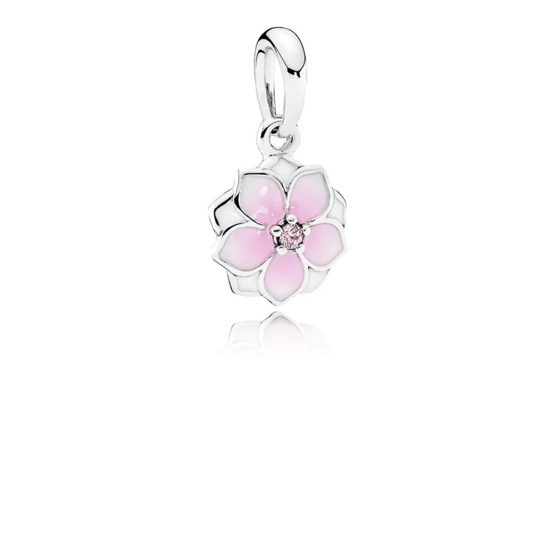 (zdjęcie do) Zawieszka Różowa magnolia PANDORA