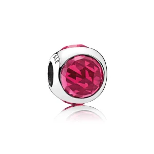 Charms PANDORA Purpurowe promienne kropelki (zdjęcie do) Charms PANDORA Purpurowe promienne kropelki