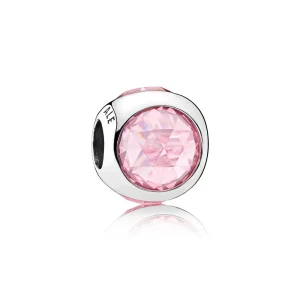 (zdjęcie do) Charms PANDORA Jasnoróżowe promienne kropelki
