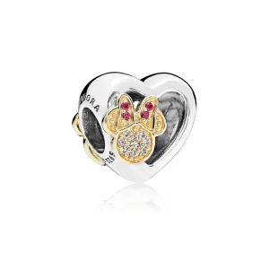(zdjęcie do) Charms Symbol miłości Mikiego i Minnie | PANDORA