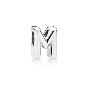 (zdjęcie do) Charms Litera M Pandora