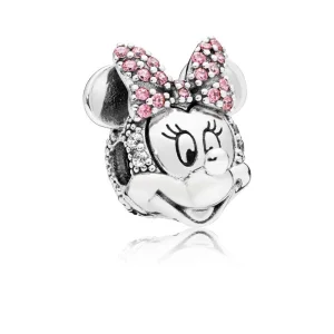 Klips Lśniący portret Minnie PANDORA (zdjęcie do) Klips Lśniący portret Minnie PANDORA