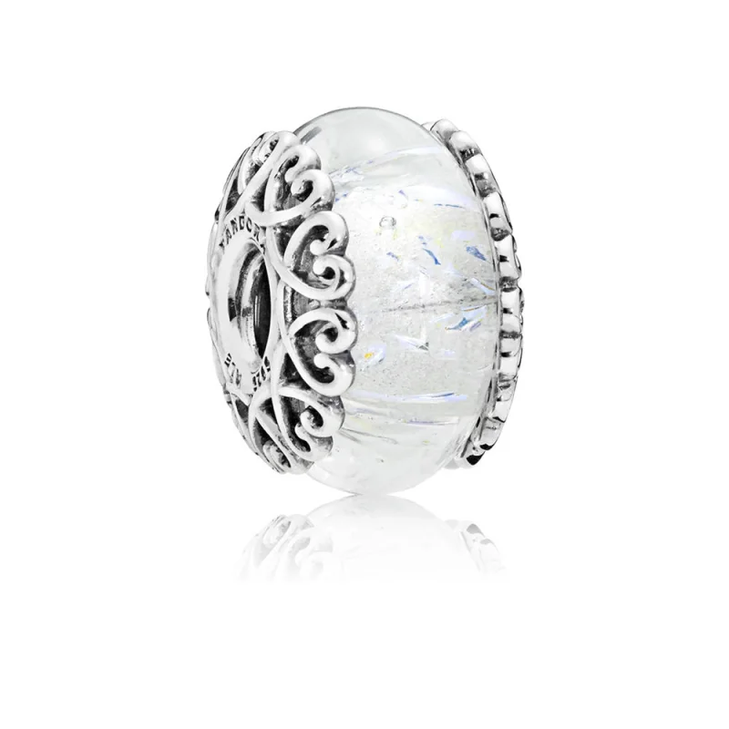 (zdjęcie do) Charms Opalizujący Biały Blask Pandora