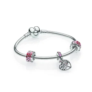 (zdjęcie do) Tree of Hearts Bracelet Gift Set - PANDORA