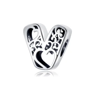 (zdjęcie do) Charms Typu Pandora Magiczna litera V - SCC1229-V