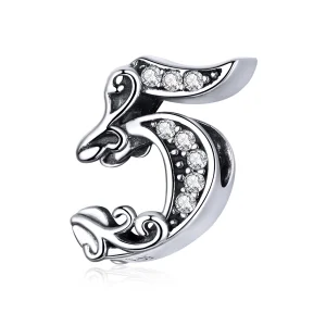 (zdjęcie do) Charms Typu Pandora Numer 5 - SCC1418-5
