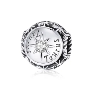 Charms Typu Pandora Świecący Byk - SCC1725-2 (zdjęcie do) Charms Typu Pandora Świecący Byk - SCC1725-2
