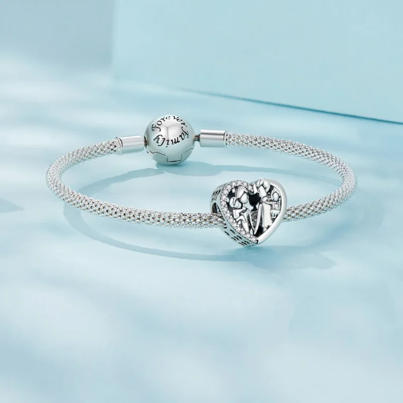 (zdjęcie do) Charm Rodzina w stylu Pandora - SCC2514 - Wyświetl 5