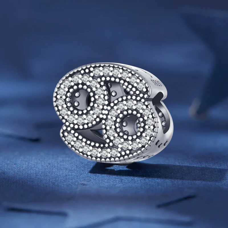(zdjęcie do) Charm w stylu Pandora z Szczęśliwym Znakiem Zodiaku Raka - SCC2516-4 - Wyświetl 2