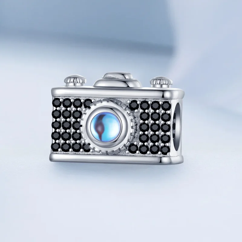(zdjęcie do) Klips w stylu Pandora z pamięcią aparat fotograficzny - BSC852 - Wyświetl 2
