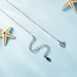 Kolczyk w stylu Pandora z żółwiem morskim - BSN331