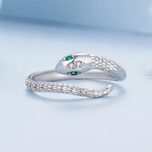 Otwarty pierścionek Pandora Style Snake - BSR440