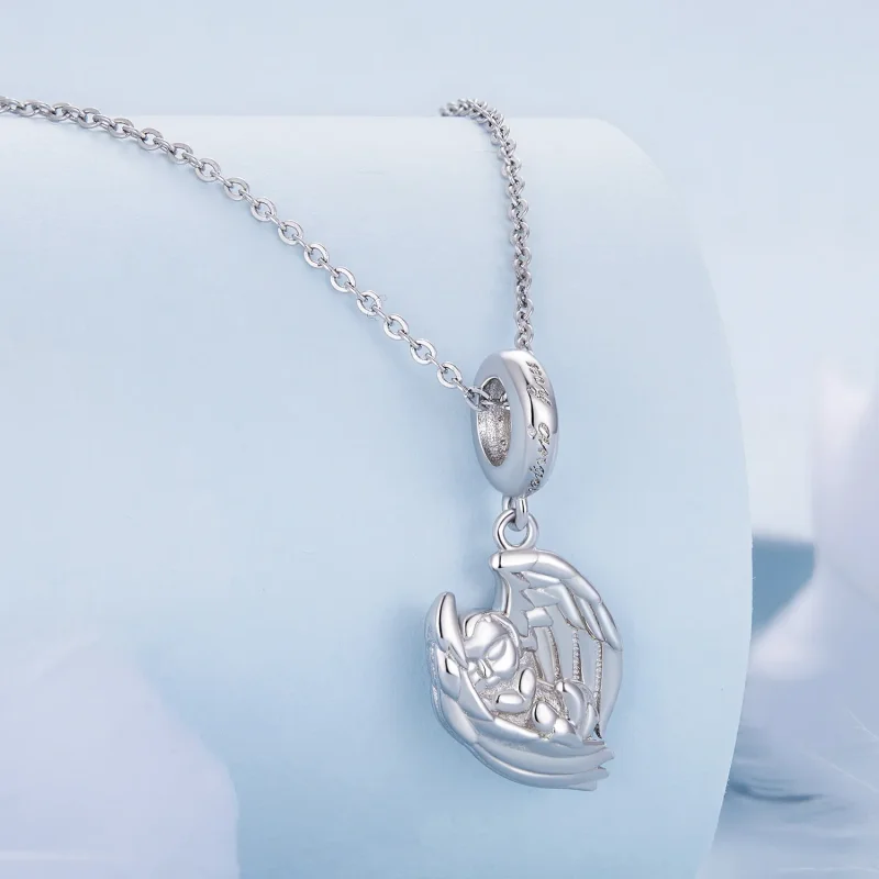 (zdjęcie do) Pandora Styl Aniołek Dziecięcy Wisiorek Charm - BSC851 - Wyświetl 2